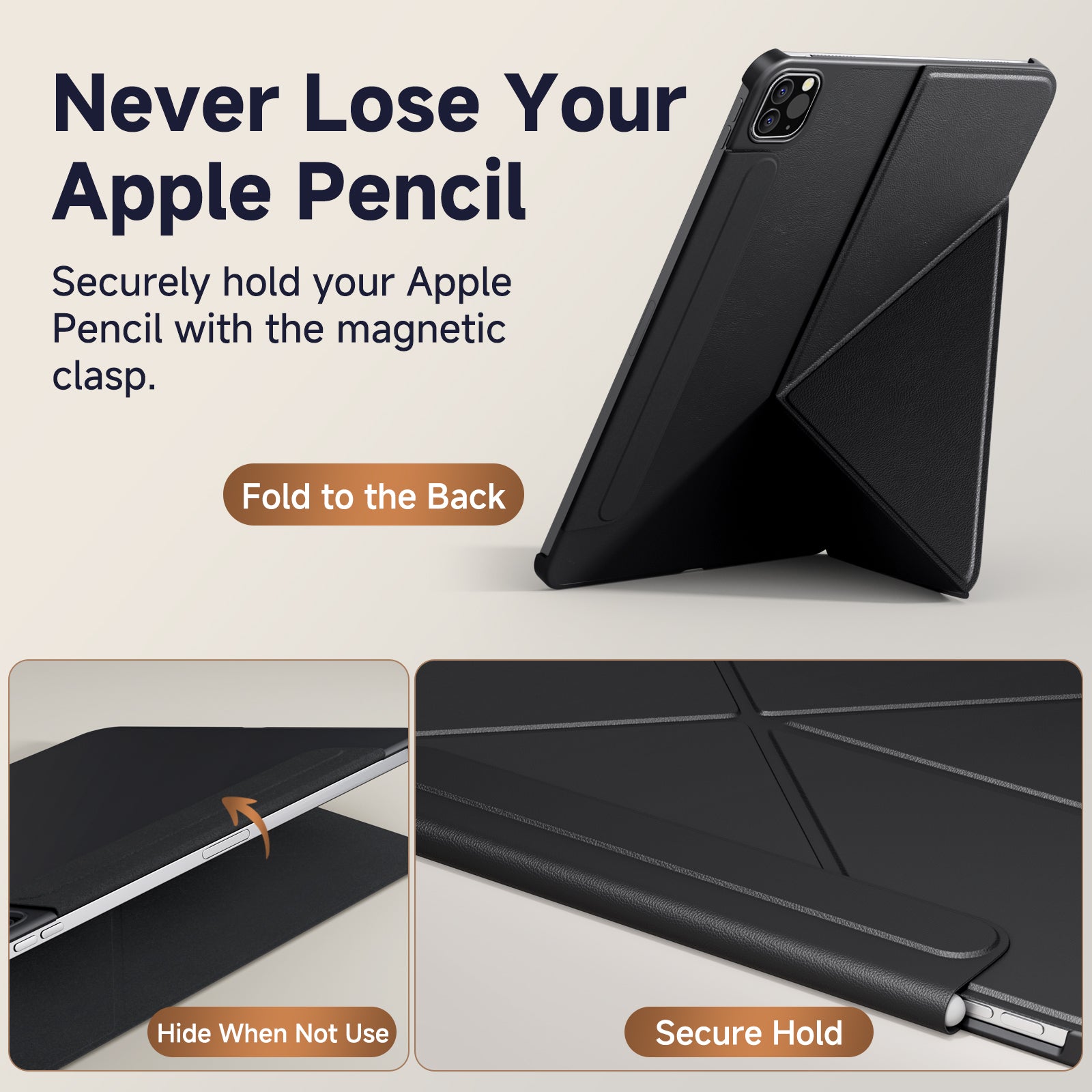 Tiaota Magnetic Slim Folio iPad Case