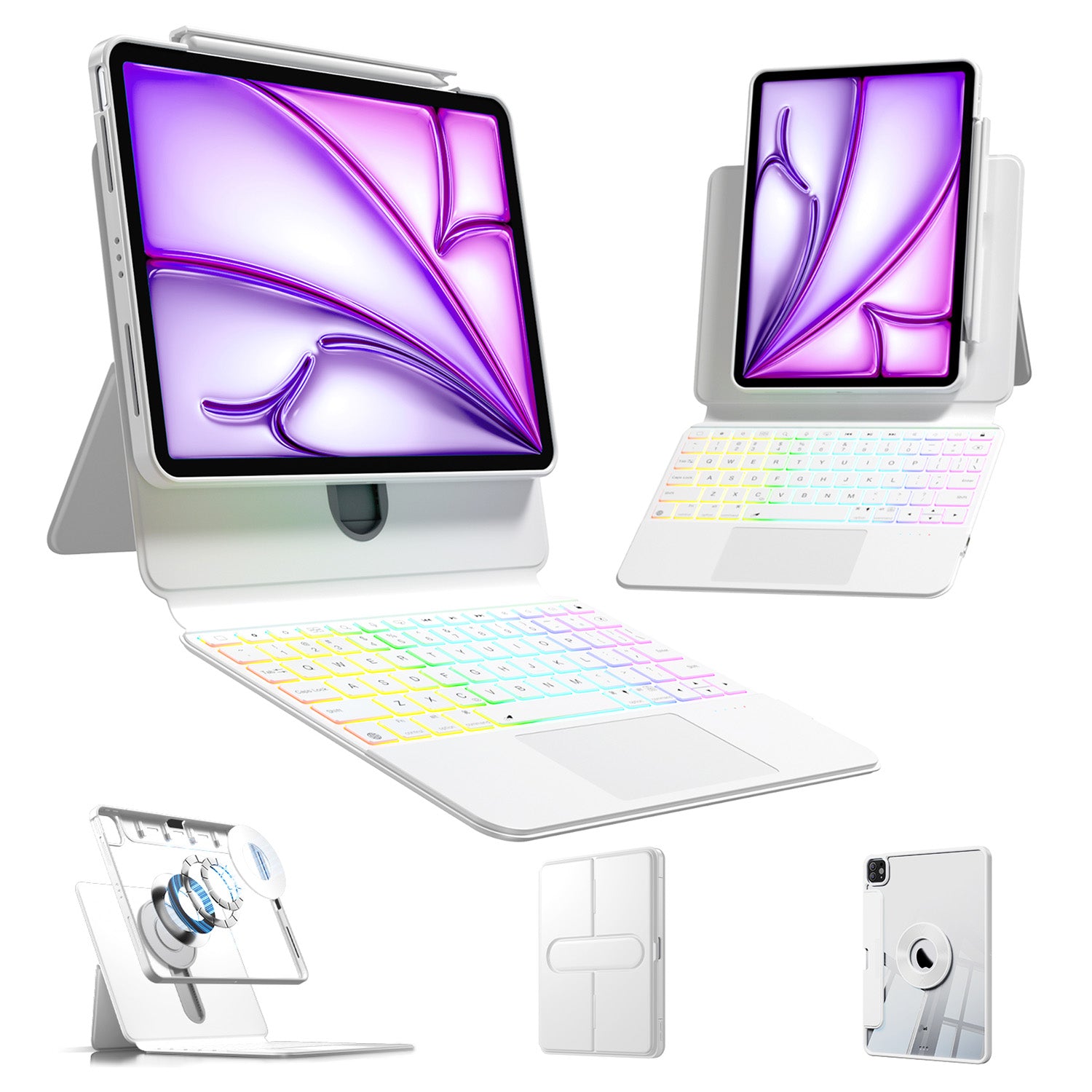 Tiaota Sliding Rail iPad Keyboard Case