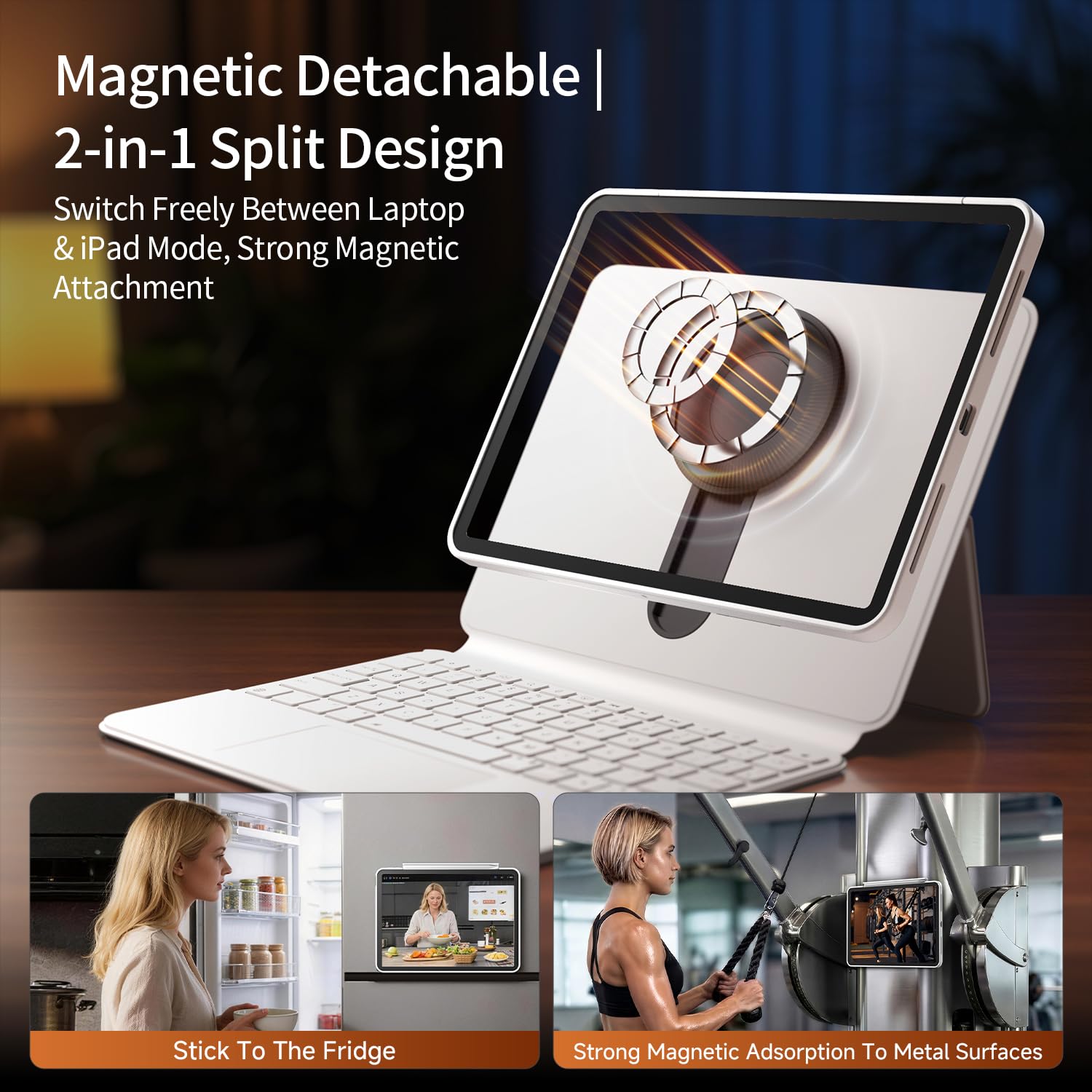 Tiaota Sliding Rail iPad Keyboard Case