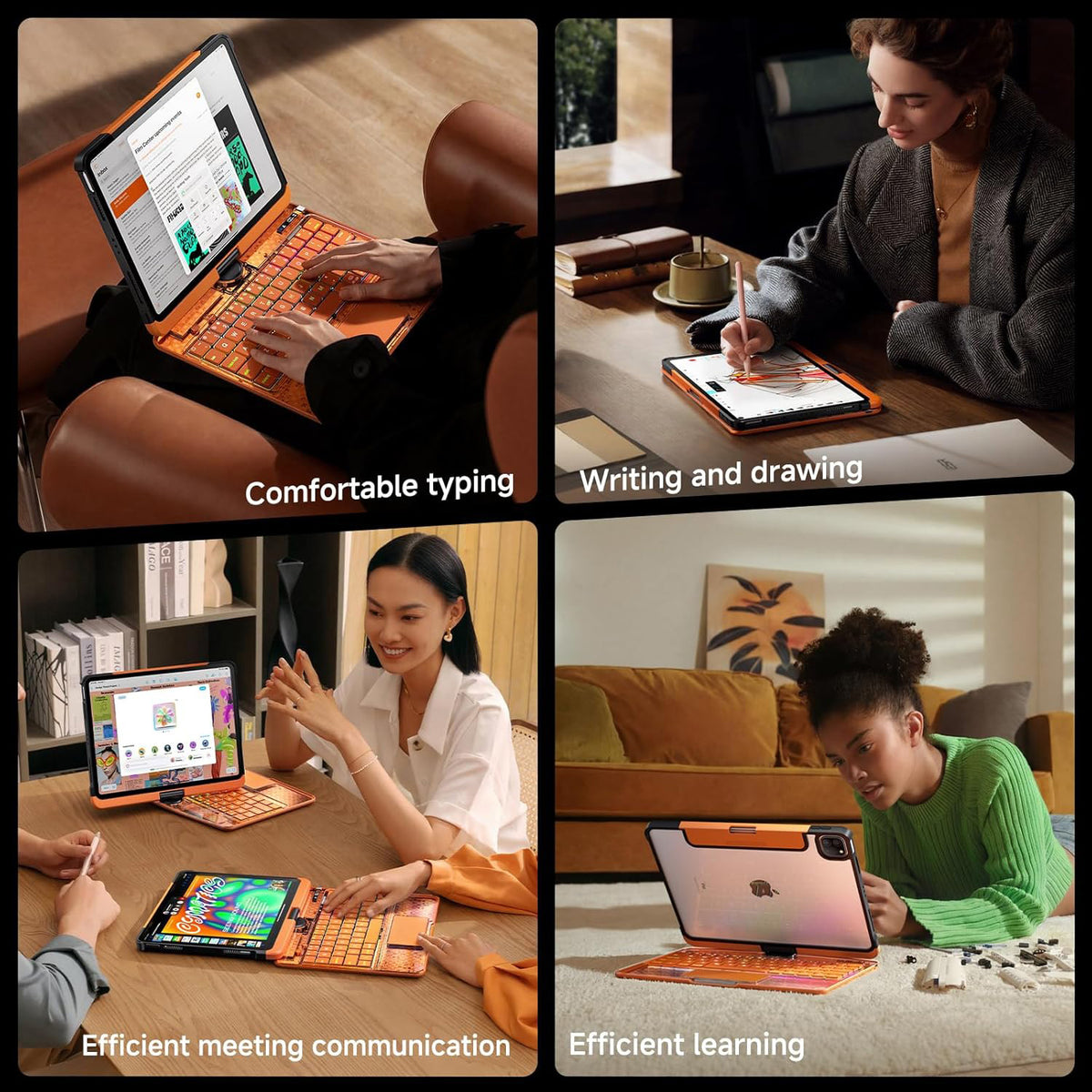 Tiaota Transparent Matepad Keyboard Case