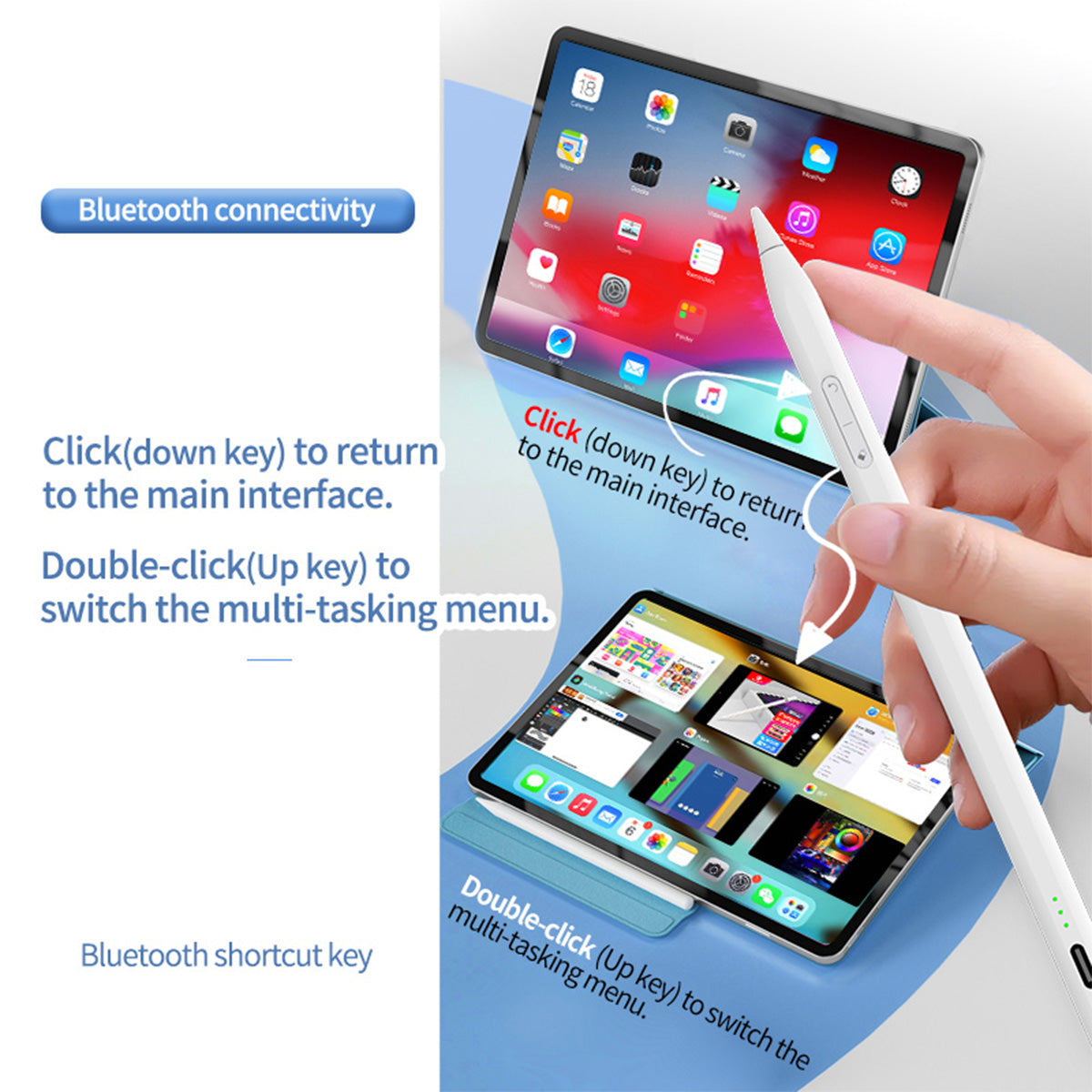 TIAOTA Charging Stylus Pen for iPad