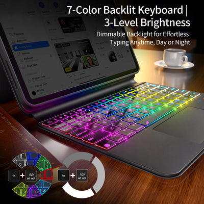 Tiaota Sliding Rail iPad Keyboard Case