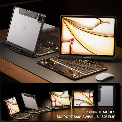 Tiaota Transparent iPad Keyboard Case