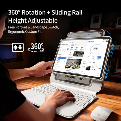 Tiaota Sliding Rail iPad Keyboard Case