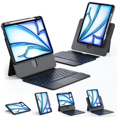Tiaota Split Sliding Rail iPad Keyboard Case