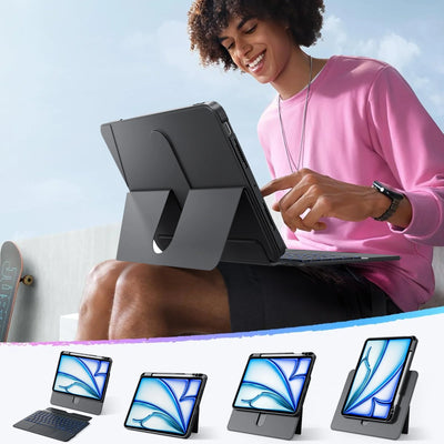 Tiaota Split Sliding Rail iPad Keyboard Case
