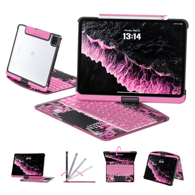 Tiaota Transparent iPad Keyboard Case
