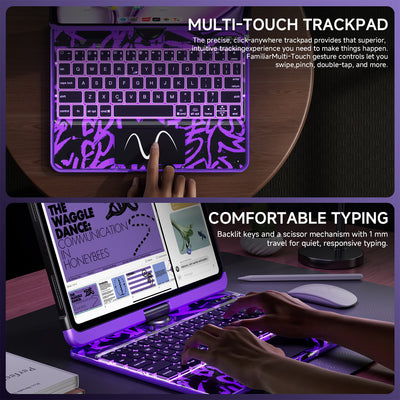 Tiaota Transparent iPad Keyboard Case