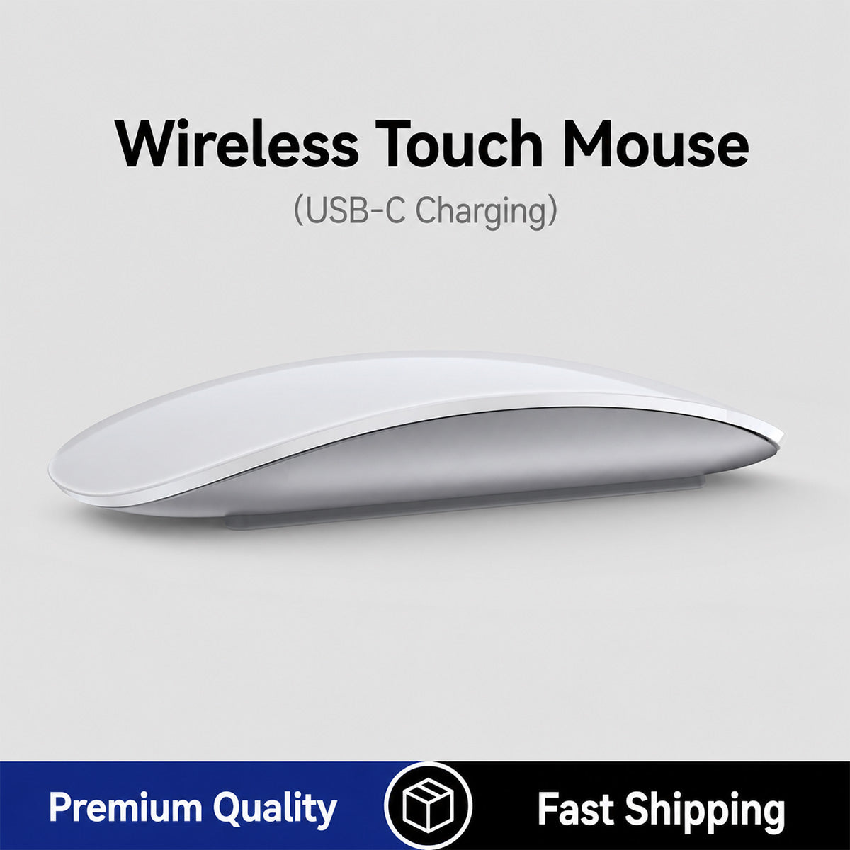TIAOTA Wireless Touch Mouse with USB-C Charging